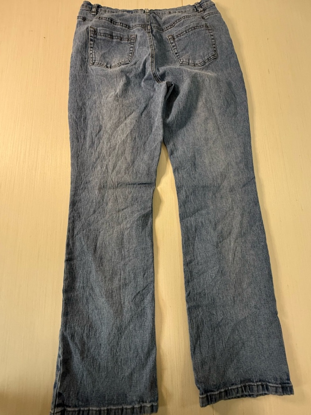 Diane Gilman Medium Wash Straight Leg Jeans
